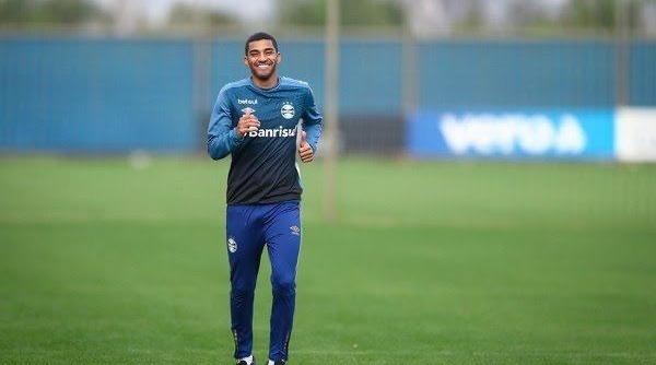 Isaque se destacou naequipe de transição do Grêmio. (Foto:Lucas Uebel/Grêmio)