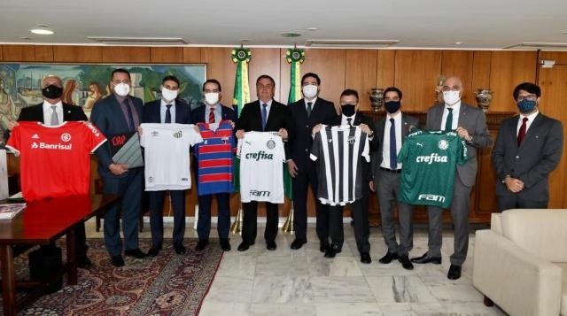 Os mandatários se reuniram em Brasília. (Foto: Divulgação)