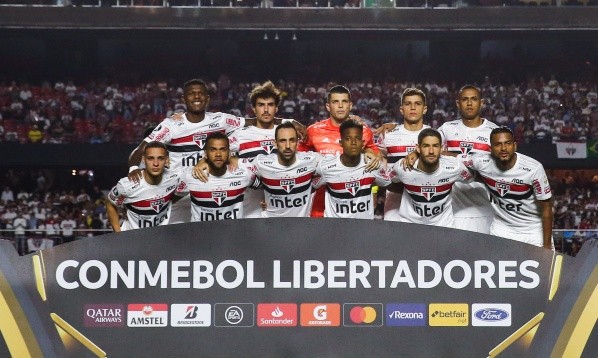 São Paulo pela Libertadores antes da parada do futebol. (Foto: Getty Images)