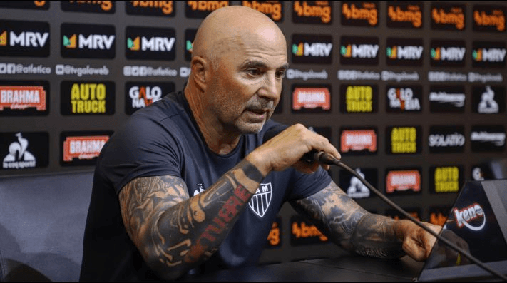 Treinador do Galo, Jorge Sampaoli