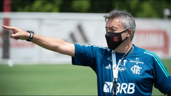 Domenéc Torrent. (Foto: Alexandre Vidal / Flamengo)