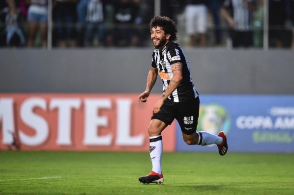 Luan nos tempos de Atlético-MG — Foto: Getty Images