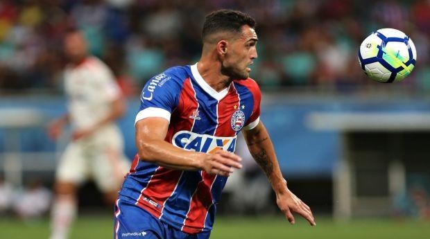 Gilberto comemorou a volta da boa fase pelo Bahia. Foto: Divulgação