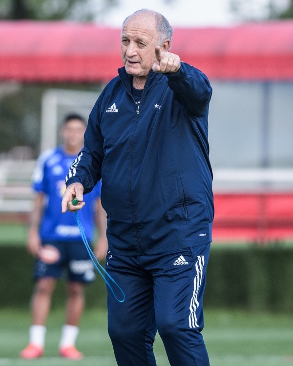 Felipão: retomada das vitórias na Raposa (Foto: Gustavo Aleixo/Cruzeiro) Felipão: retomada das vitórias na Raposa (Foto: Gustavo Aleixo/Cruzeiro)