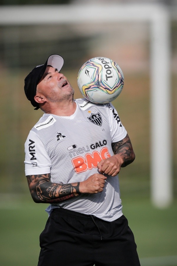 Sampaoli: técnico mantém a base de time do Galo (Flickr do Atlético-MG)