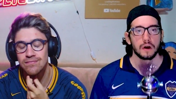 Torcedores do Boca: expectativa de equilíbrio no confronto contra o Inter (Reprodução)