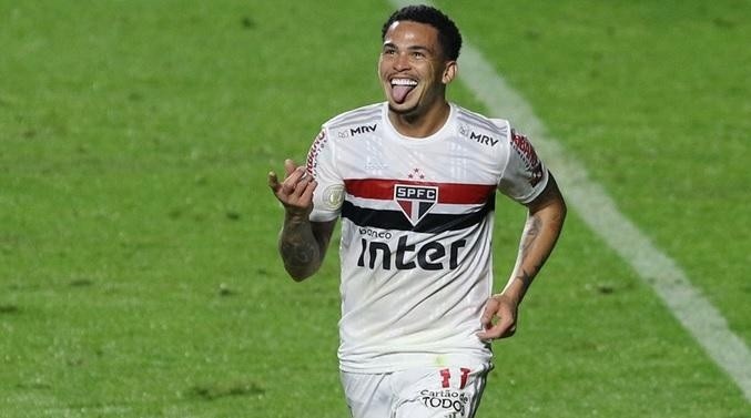 Luciano em ação pelo São Paulo. Foto: Divulgação