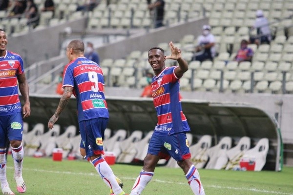 Garoto vem atuando bem pelo Tricolor — Foto: Leonardo Moreira/Fortaleza EC