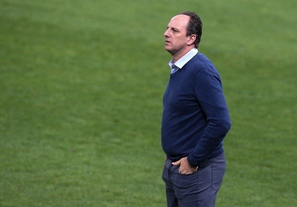 Rogério Ceni em partida do Fortaleza. (Foto: Getty Images)