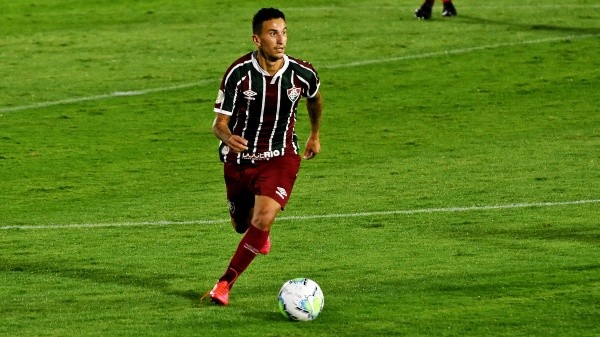 Dodi em ação pelo Flu — FOTO DE MAILSON SANTANA/FLUMINENSE FC