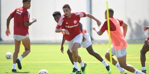 Atletas participam do treinamento de Coudet. Foto: Divulgação/Inter 
