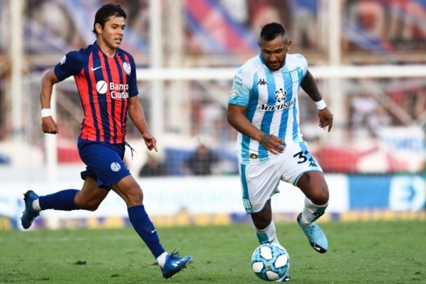 Montoya em ação pelo Racing — Foto: Getty Images