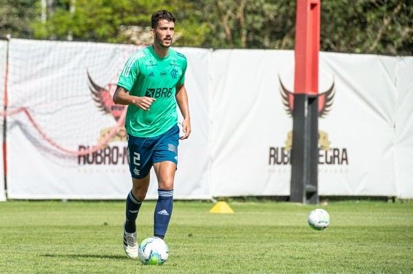 Gustavo Henrique vem em baixa no Fla— Foto: Alexandre Vidal / CRF