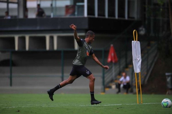 Keno é titular do Galo. Foto: Pedro Souza / Atlético Keno é titular do Galo. Foto: Pedro Souza / Atlético