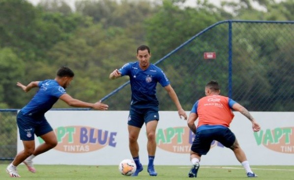 Rodriguinho pode voltar ao time. Divulgação/Bahia Rodriguinho pode voltar ao time. Divulgação/Bahia