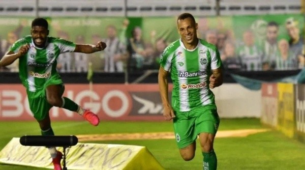 Juventude comemorando gol na série B contra o Cuiabá. (Foto: Getty Images) Juventude comemorando gol na série B contra o Cuiabá. (Foto: Getty Images)