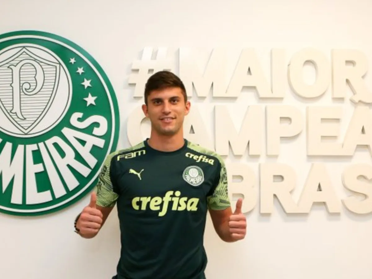 Zagueiro demonstrou estar animado com a oportunidade - Foto: Cesar Greco/Palmeiras.