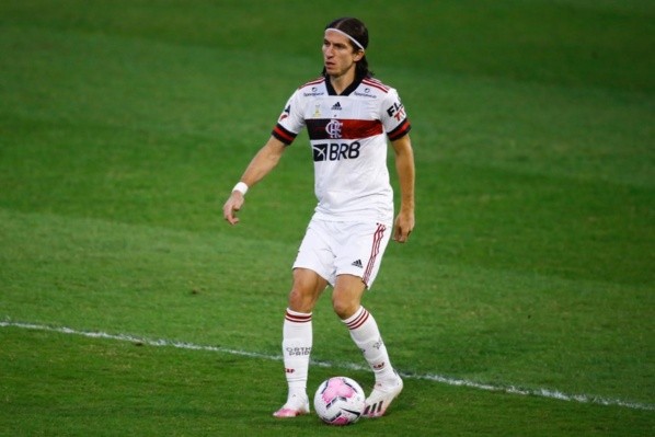 Filipe Luís em ação pelo Fla — Foto: Getty Images Filipe Luís em ação pelo Fla — Foto: Getty Images