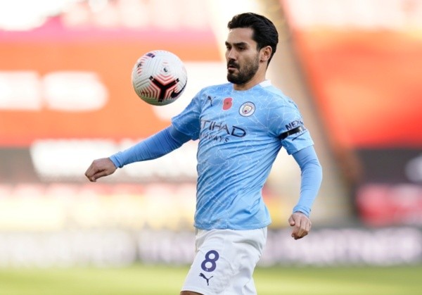 Gundogan em jogo pela Premier League