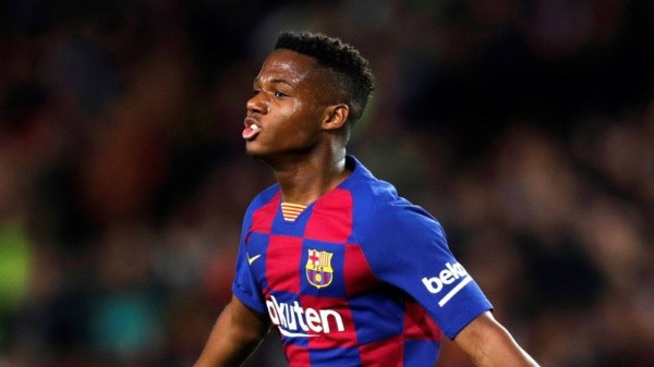 Ansu Fati é um das joias do Barcelona. Divulgação 