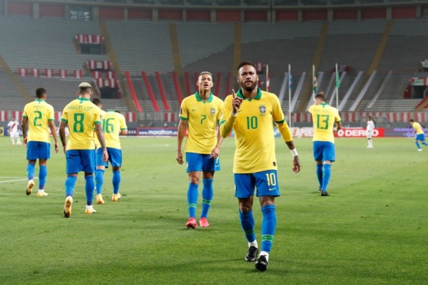 O Brasil venceu por 4 a 2 o Peru, na segunda rodada - (Getty Images)