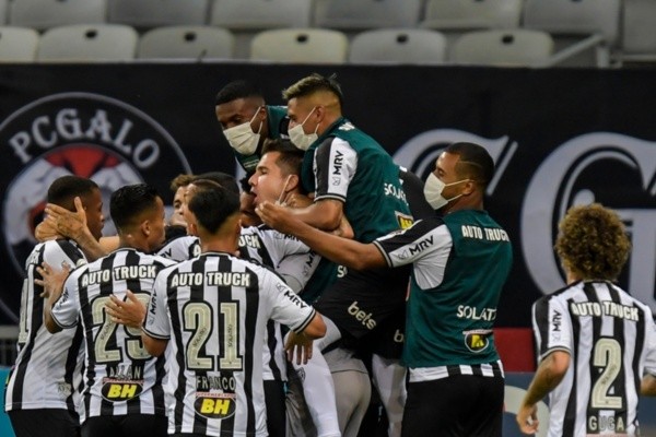 Comemoração jogadores do Atlético-MG. Foto: Getty Images