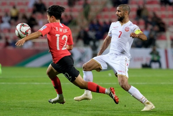 Lee Seung-Woo em campo pela seleção. (Foto: Gety Images)