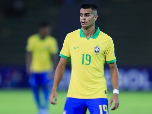 Reinierem campo na estreia da seleção brasileira no Pré-Olímpico. (Foto: Getty Images)