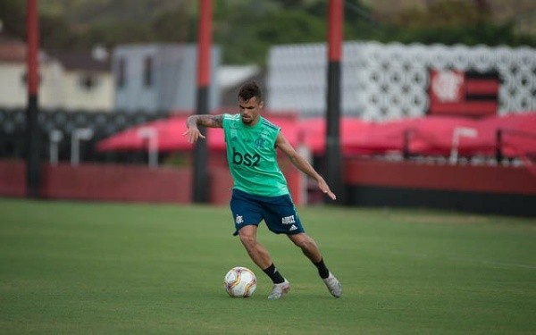 Michael não será titular. FOTO: ALEXANDRE VIDAL / FLAMENGO