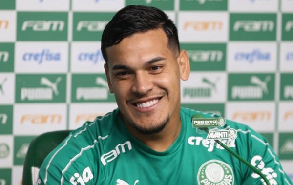 Gómez vira opção para a Copa do Brasil. Divulgação/Palmeiras