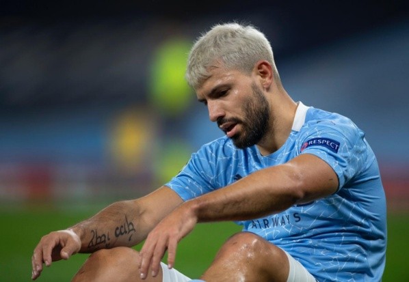 Aguero é grande ídolo no City — Foto: Getty Images