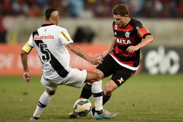 Jonas durante passagem pelo Mengão — Foto: Getty Images