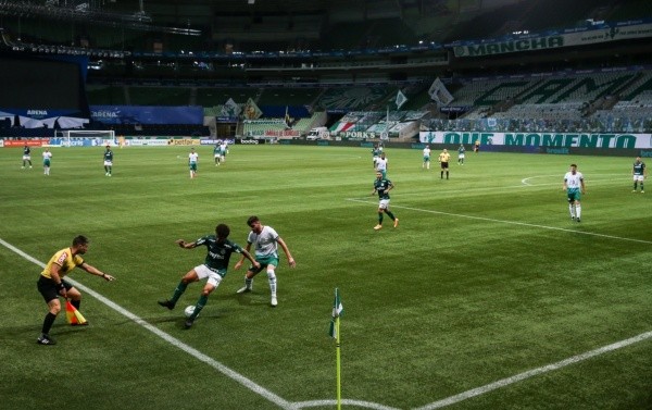 Equipes se encontraram no Allianz Parque no primeiro turno. Foto: Getty Images