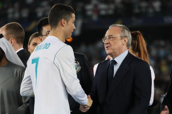 Cristiano e Florentino — Foto: Getty Images Cristiano e Florentino — Foto: Getty Images