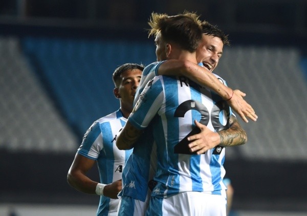 Comemoração jogadores do Racing. Foto: Getty Images