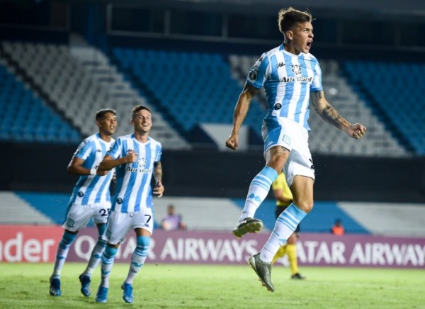 Comemoração gol Racing. Foto: Getty Images