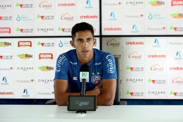 Fessin não está nos planos do Timão. Felipe Oliveira / Divulgação / EC Bahia