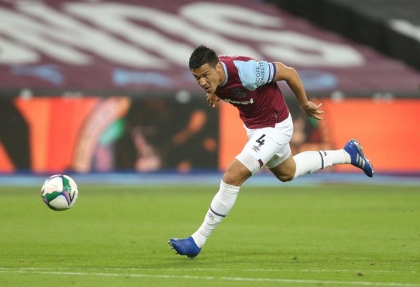 Balbuena brilhou com a camisa do Corinthians — Foto: Getty Images