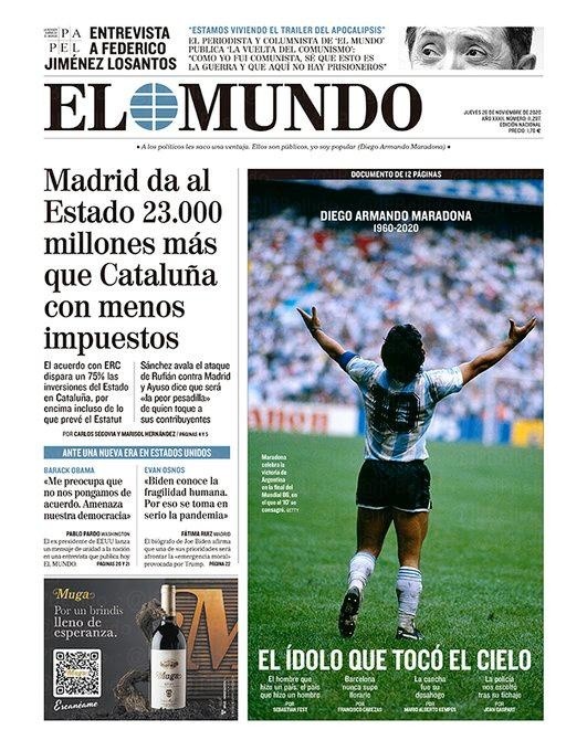 El Mundo - Reprodução / Internet