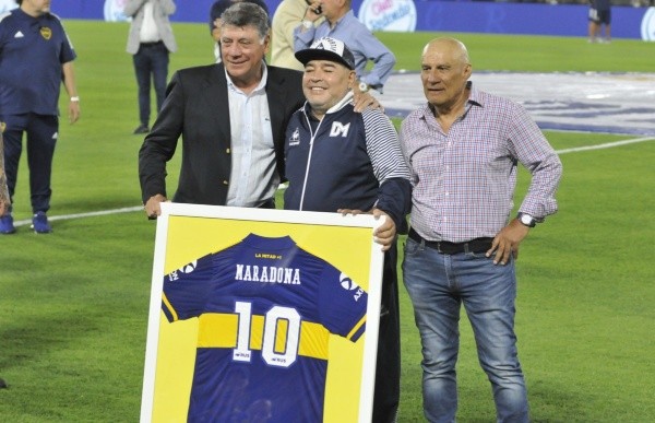 Diego Maradona é homenageado na Argentina. Foto: Getty Images