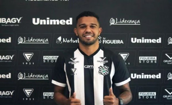 Geovane assinou com o Figueirense. Divulgação