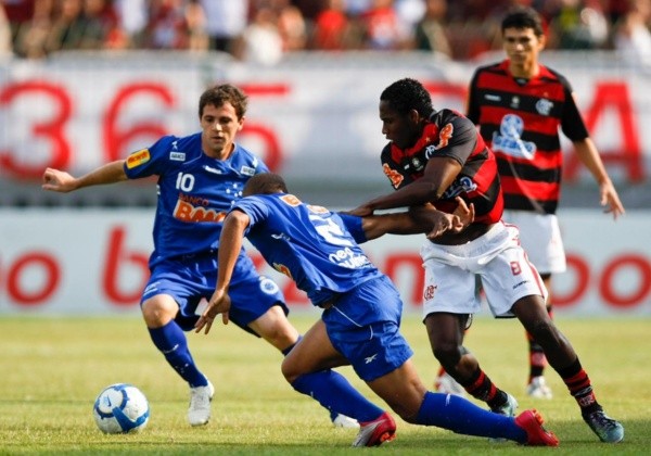 Montillo nos tempos de Cruzeiro — Foto: Getty Images