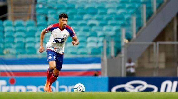 Juninho em ação pelo Bahia. Foto: Divulgação