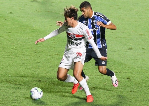 Igor Gomes em ação pelo São Paulo — Foto: Getty Images