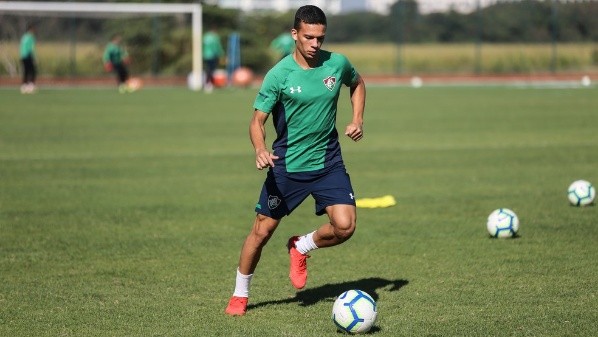 Calegari está nos planos.  Lucas Merçon/Fluminense