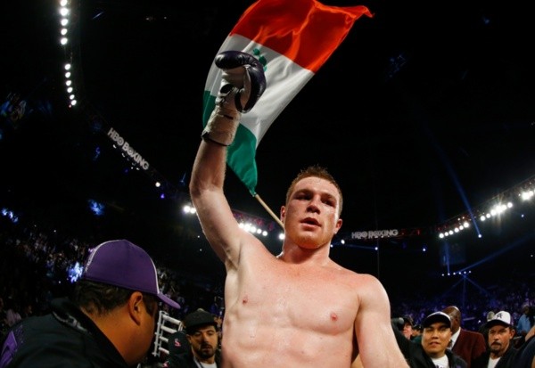 Canelo Álvarez após luta contra Miguel Cotto. Foto: Getty Images