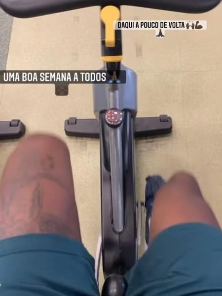 Patrick treina no Verdão, Reprodução/Instagram 