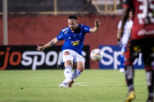 Giovanni em ação pela Raposa — Foto: Bruno Haddad/Cruzeiro