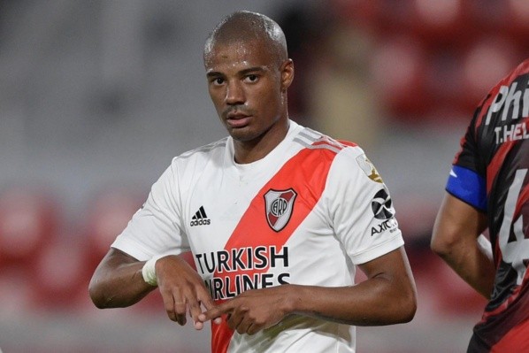 De La Cruz é um dos destaques do River — Foto: Getty Images De La Cruz é um dos destaques do River — Foto: Getty Images