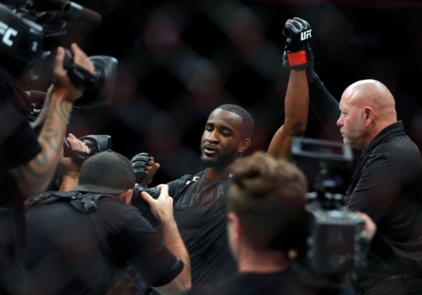 Comemoração de Geoff Neal no UFC. Foto: Getty Images